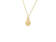 Load image into Gallery viewer, Gold Ladybird Pendant, Mini