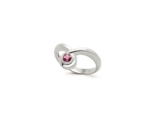 Load image into Gallery viewer, Pink Tourmaline Wishbone Ring
