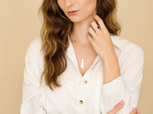 Load image into Gallery viewer, Silver Wedge Pendant