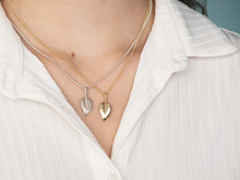 Load image into Gallery viewer, Textured Leaf Pendant