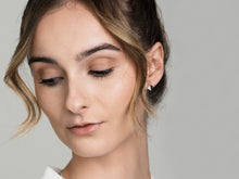 Load image into Gallery viewer, Faceted Diamond Studs