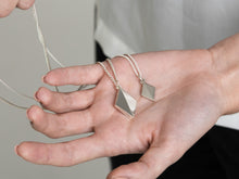 Load image into Gallery viewer, Faceted Diamond Pendant