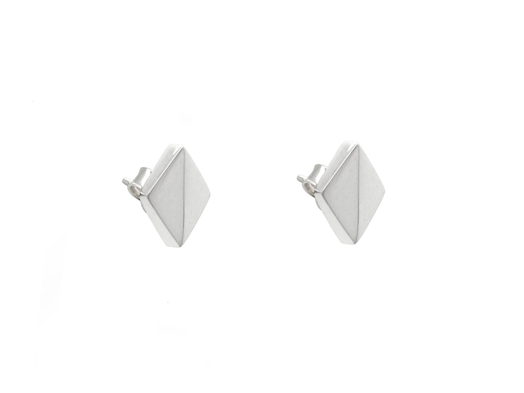 Faceted Diamond Studs