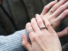 Load image into Gallery viewer, Faceted Heart Ring