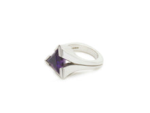 Load image into Gallery viewer, Statement Amethyst Split Ring