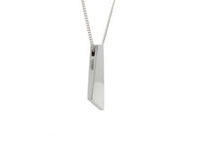 Load image into Gallery viewer, Silver Wedge Pendant
