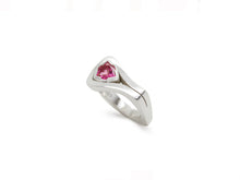Load image into Gallery viewer, Pink Tourmaline Split Ring
