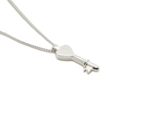Load image into Gallery viewer, Heart Key Pendant