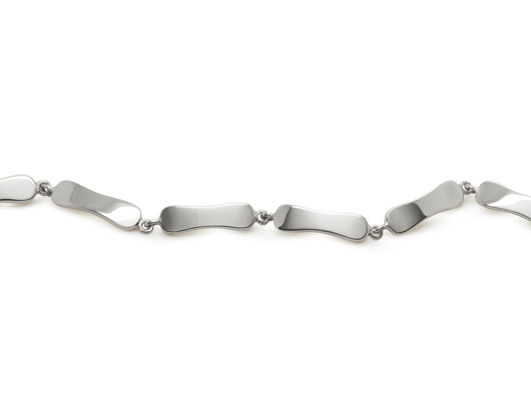 Silver Bone Bracelet