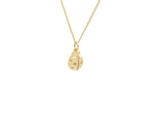 Load image into Gallery viewer, Gold Ladybird Pendant, Mini
