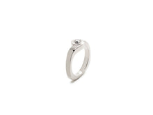 Load image into Gallery viewer, Diamond Twist Ring, 18ct White
