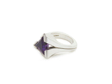 Load image into Gallery viewer, Statement Amethyst Split Ring
